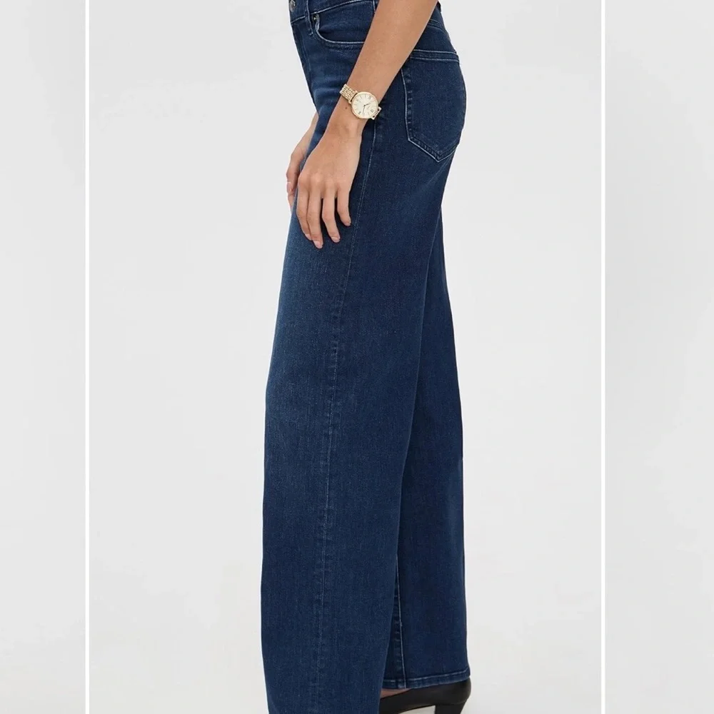 Frame Le Slim Palazzo Blue Jeans size 25 - Picture 2 of 13